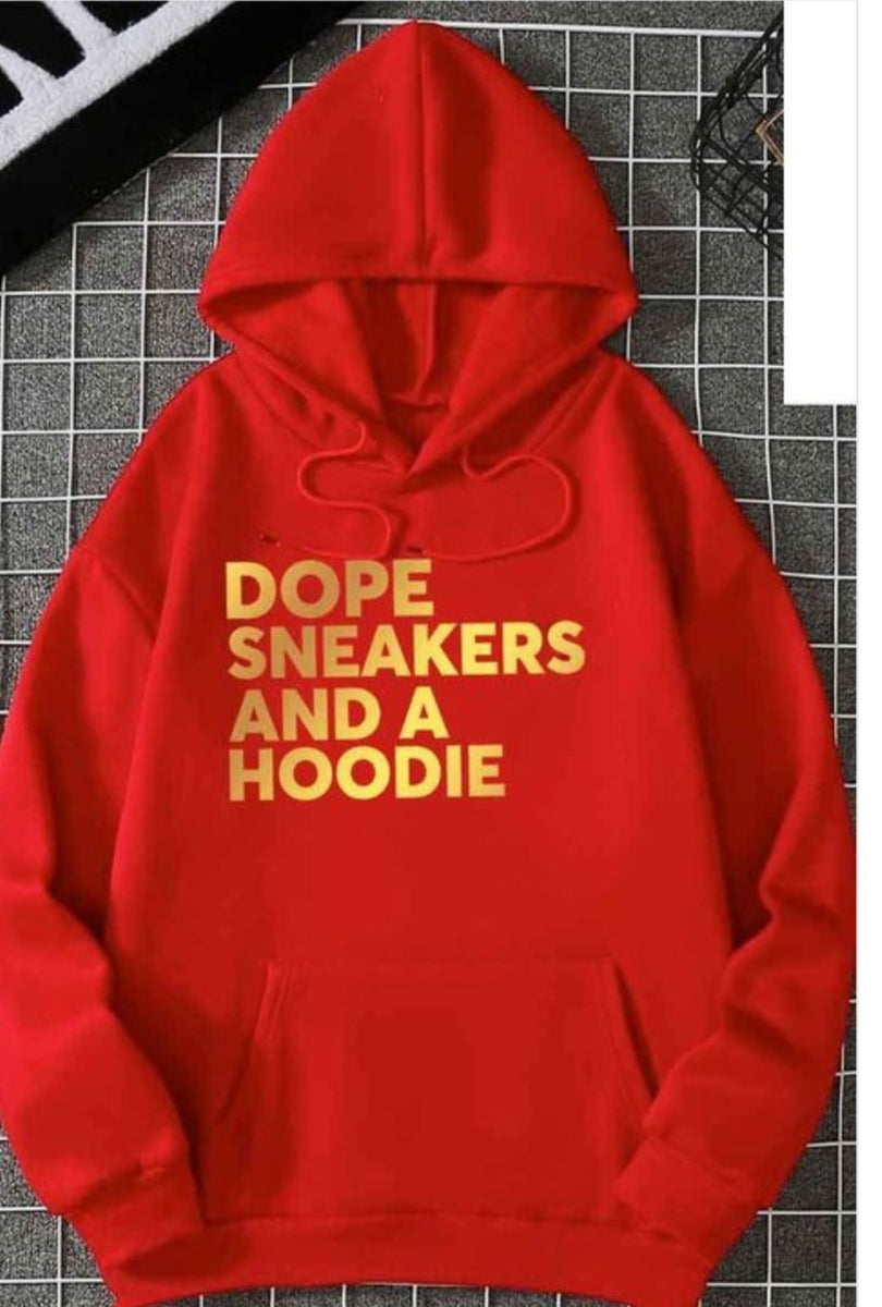 Dope clearance red hoodie